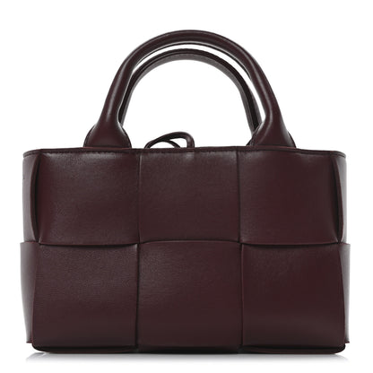 Bottega Veneta Nappa Maxi Intreccio Mini Arco Tote Barolo 1 of 10
