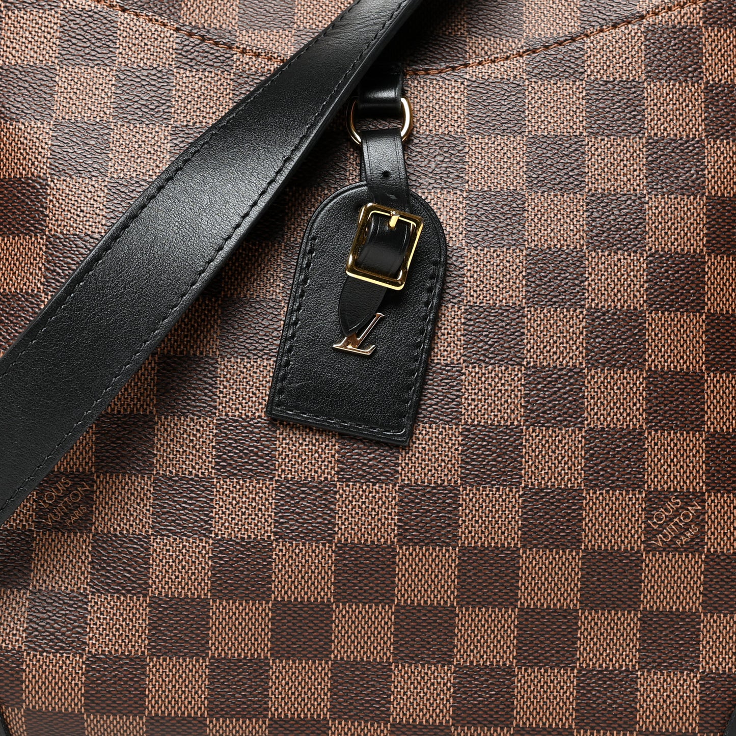 Damier Ebene Odeon MM Black
