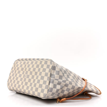 Louis Vuitton Damier Azur Neverfull MM 6 of 10