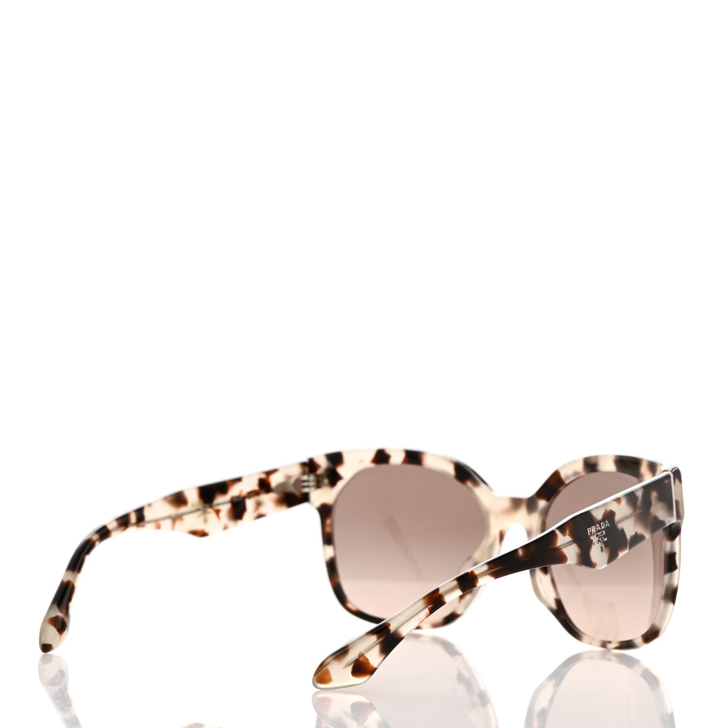 Prada Acetate Sunglasses SPR 10R Tortoise Grey 4 of 7