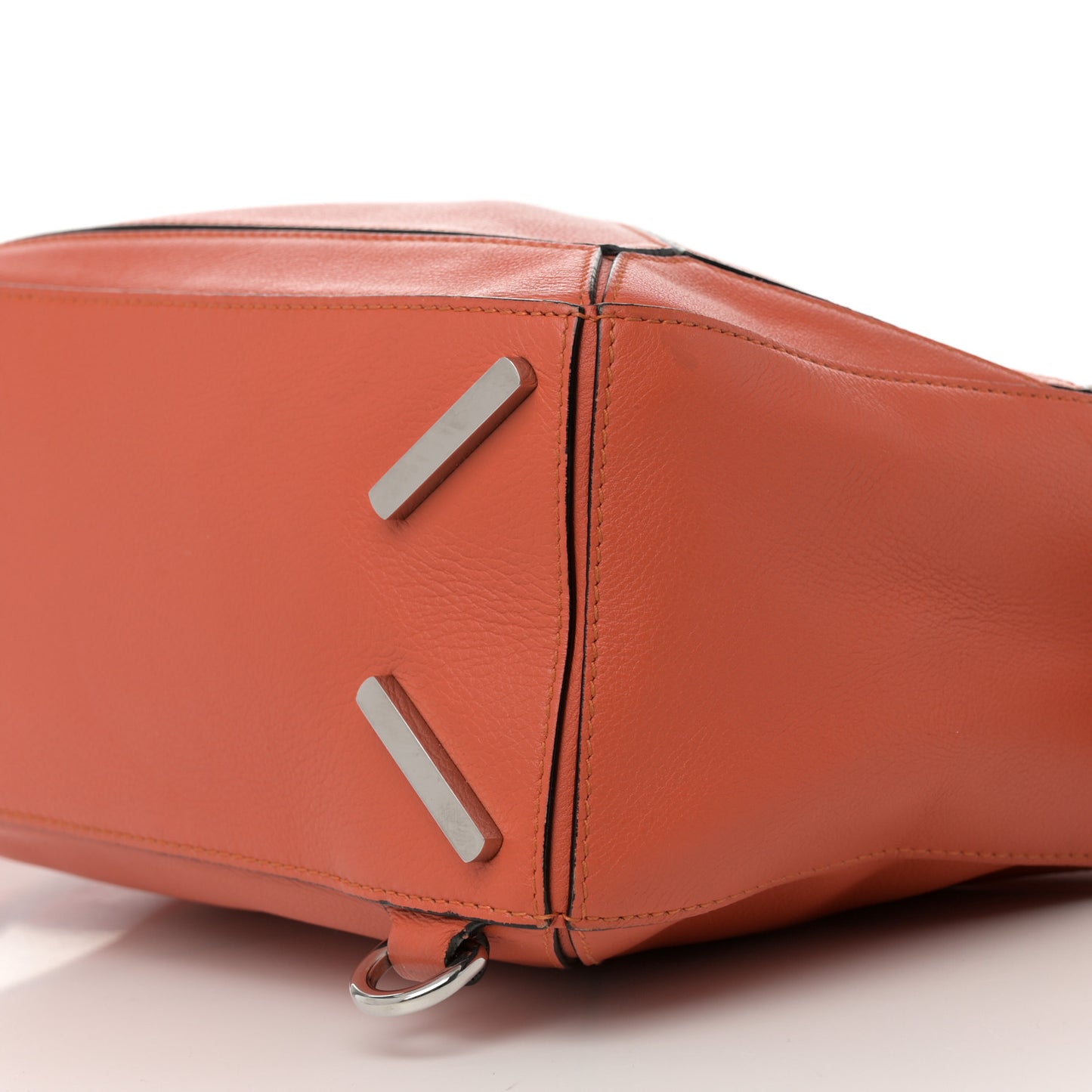 Calfskin Small Puzzle Bag Coral