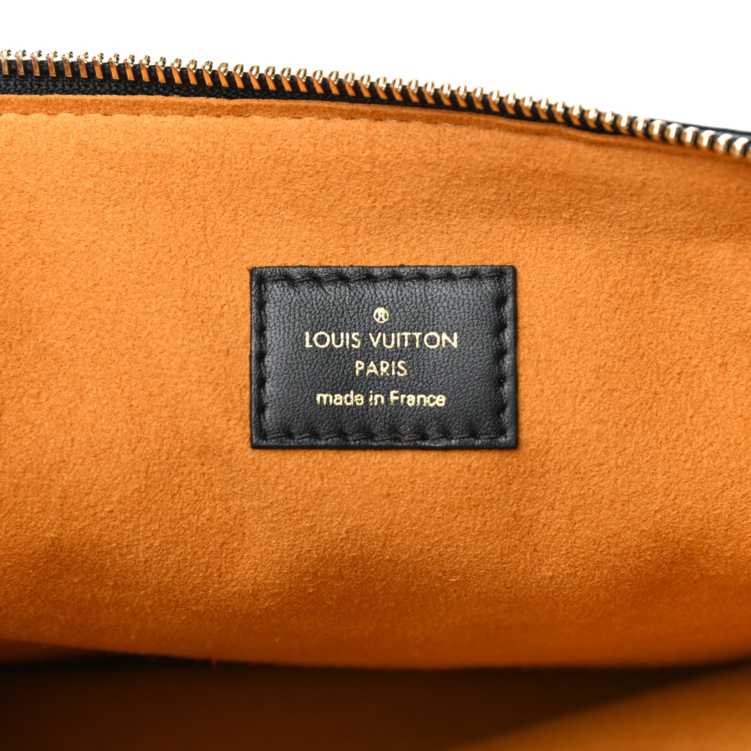 Louis Vuitton Lambskin Embossed Monogram Coussin MM Black 6 of 8