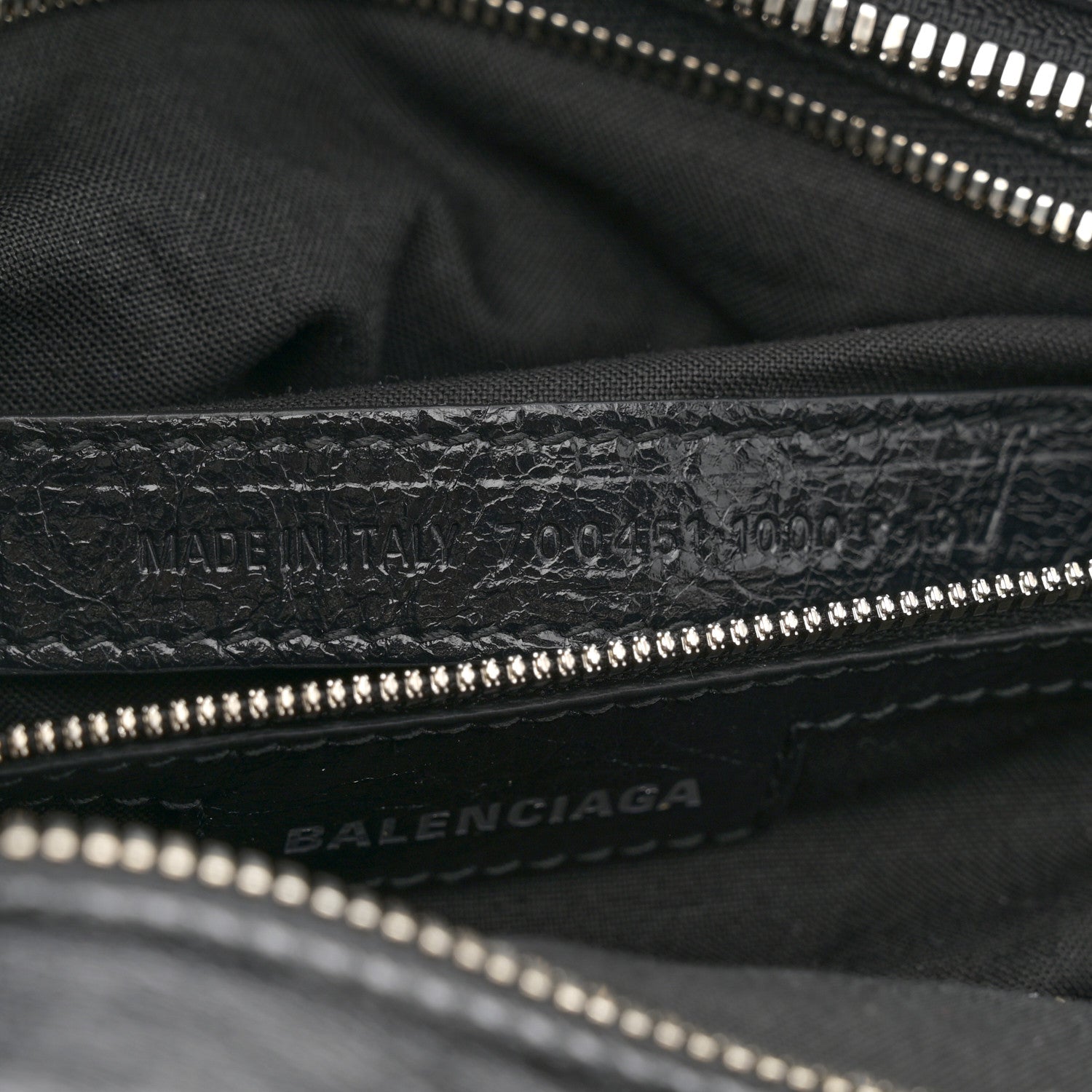 Balenciaga Agneau Arena Neo Cagole City Handbag Black 7 of 10