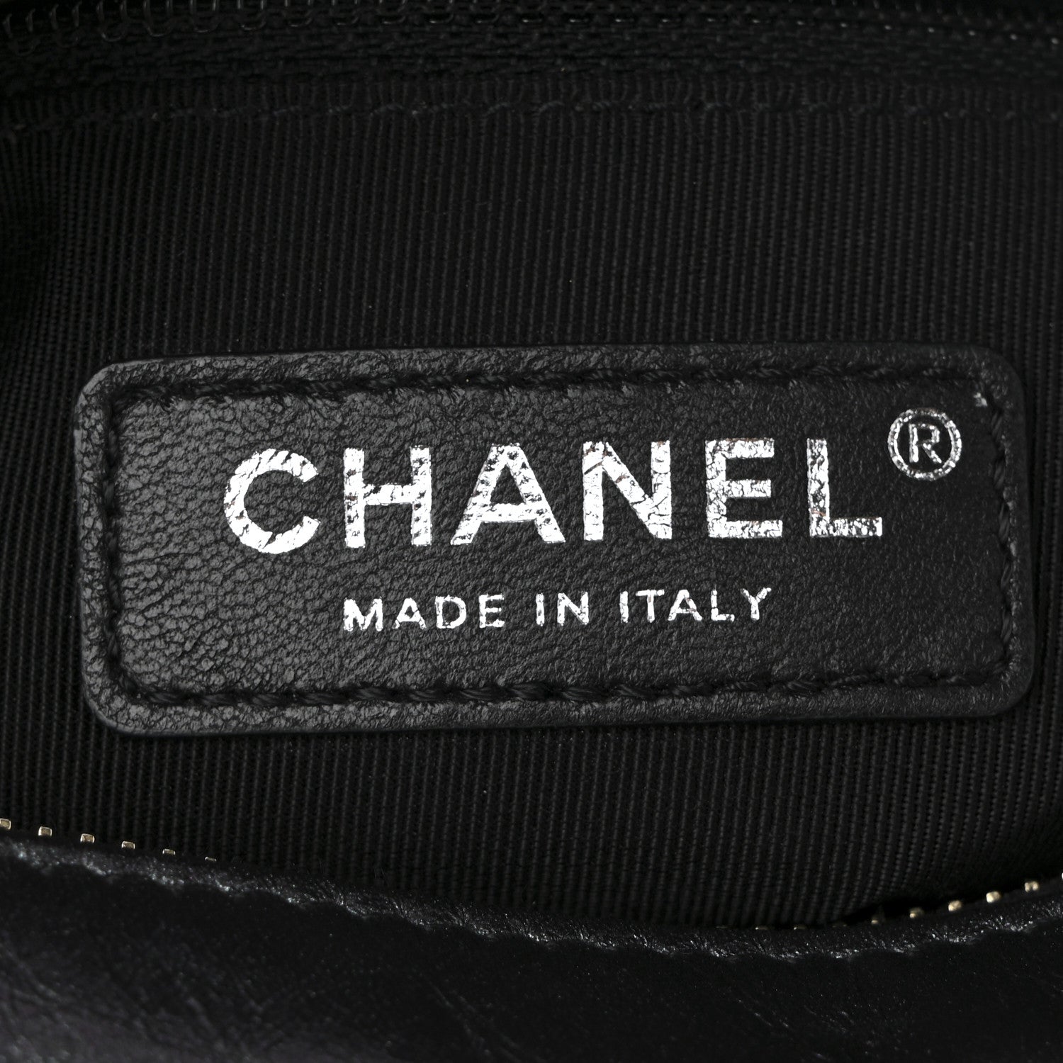 Chanel Iridescent Aged Calfskin Quilted Small Gabrielle Hobo Black 6 of 10