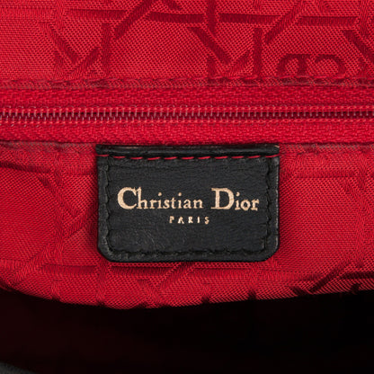Christian Dior Patent Cannage Large Lady Dior Black 6 of 7