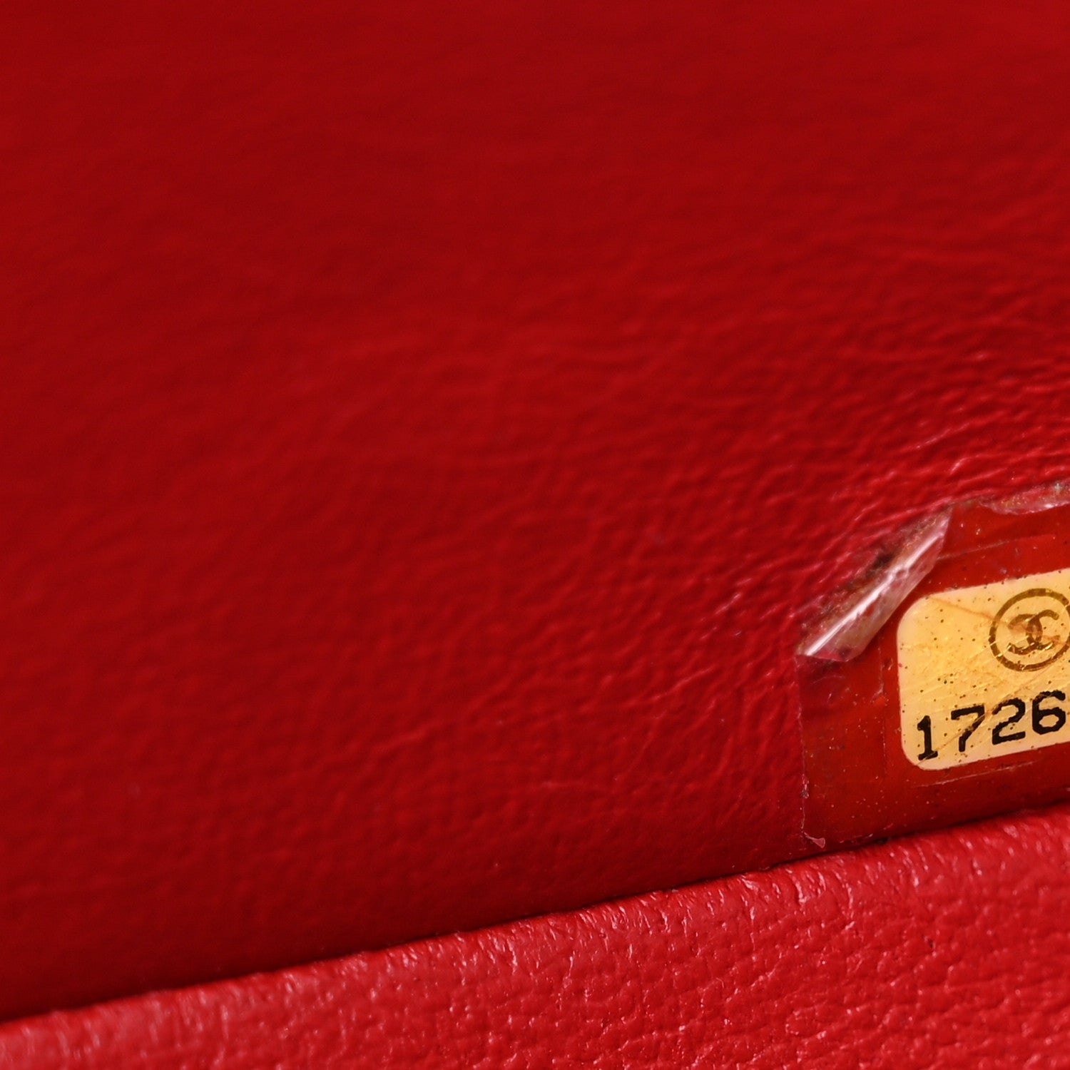 Chanel Lambskin Quilted Mini Rectangular Flap Dark Red 6 of 8
