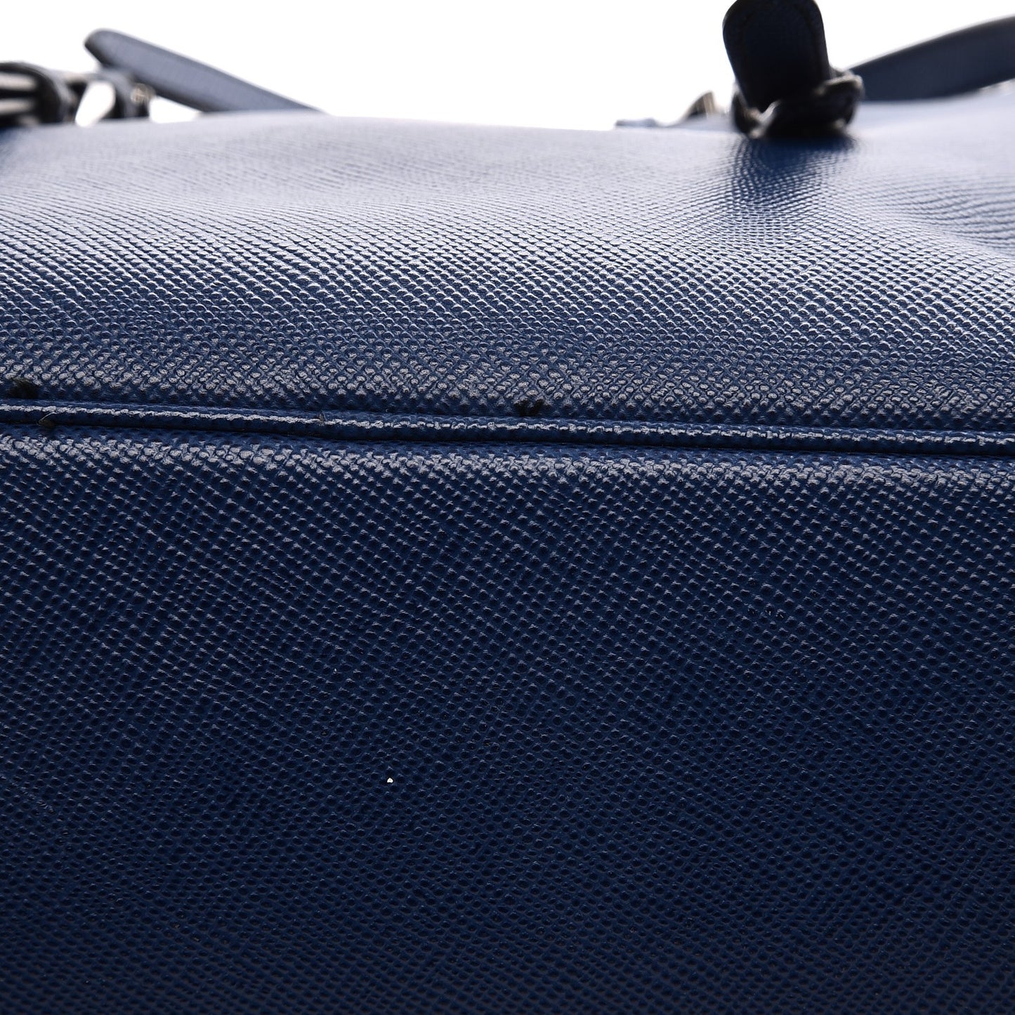 Saffiano Cuir Medium Double Handle Tote Inchiostro