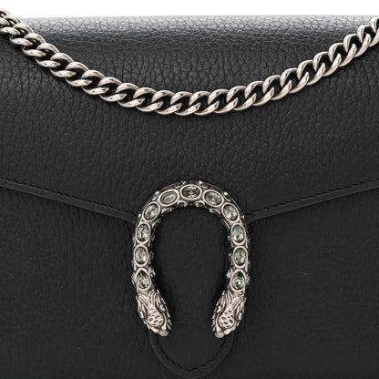 Gucci Calfskin Mini Dionysus Chain Wallet Black 8 of 15