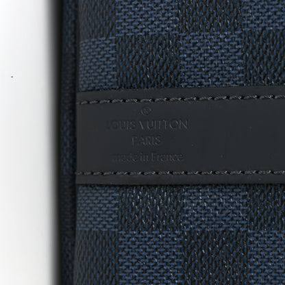 Louis Vuitton Damier Cobalt Jungle Keepall Bandouliere 55 5 of 8