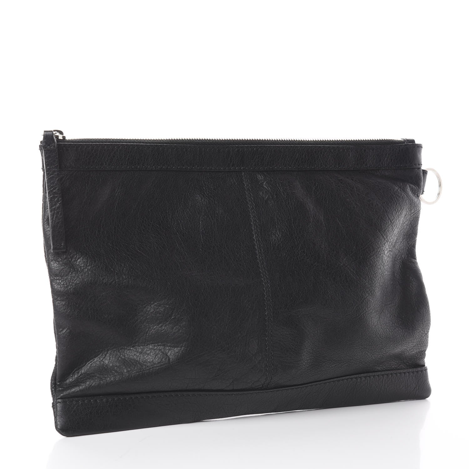 Balenciaga Agneau Arena Classic Hardware Medium Clip Black 2 of 6