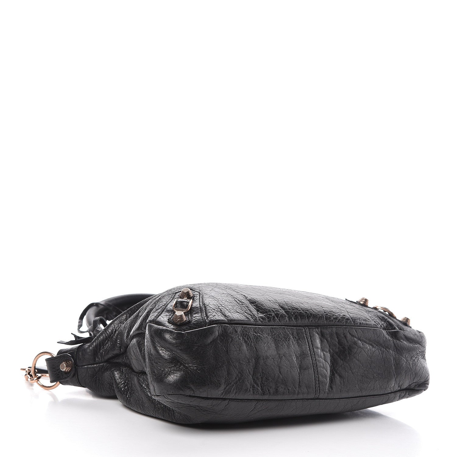 Balenciaga Agneau Giant 12 Rose Gold Hardware Town Black 4 of 11