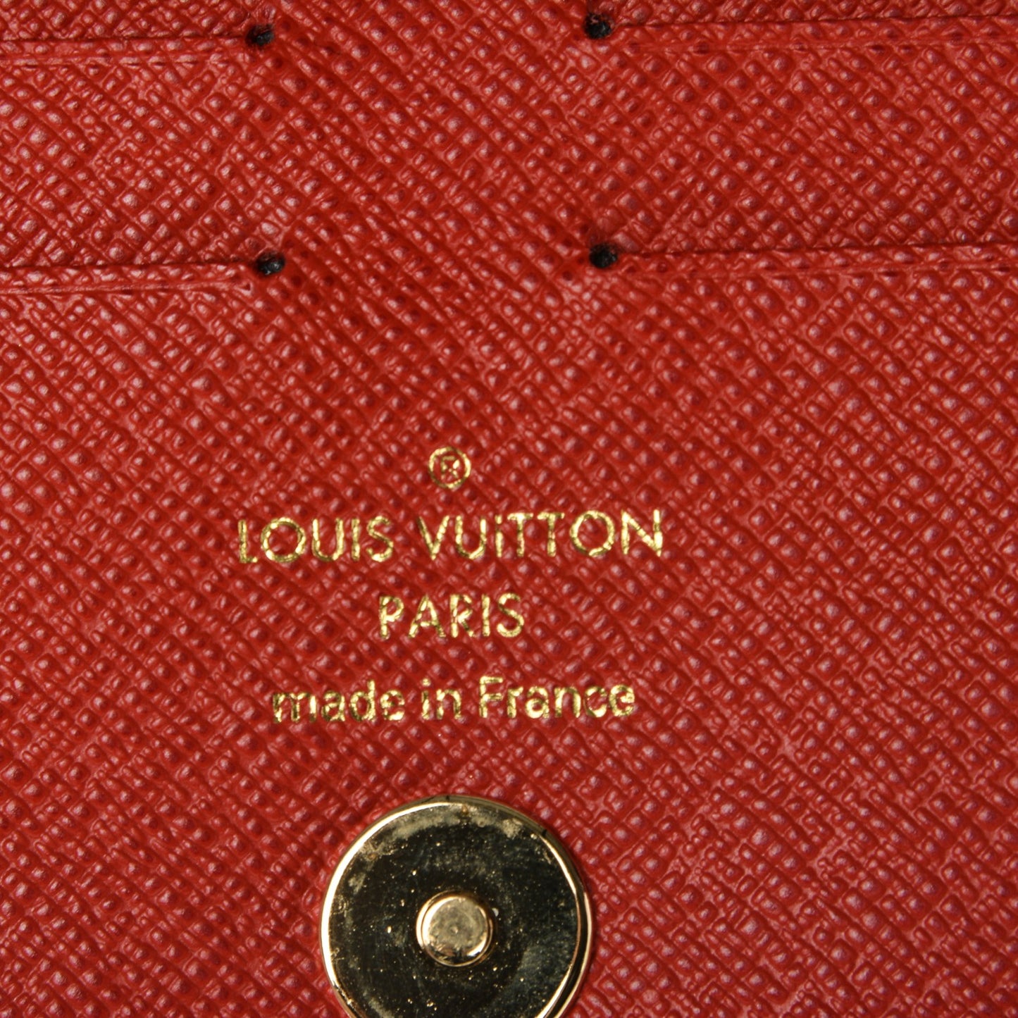 Monogram Adele Wallet Coquelicot