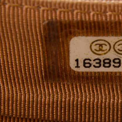 Chanel Lambskin Quilted Zipped Pocket Wallet Beige 8 of 9