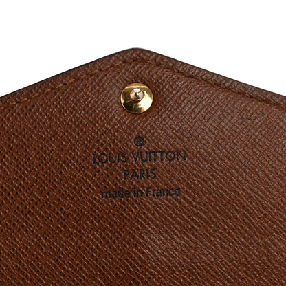 Louis Vuitton Monogram Sarah Wallet NM Coquelicot 6 of 10