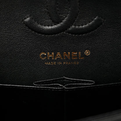 Chanel Caviar Chevron Quilted Small Double Flap Black 6 of 11