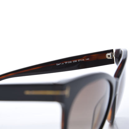 Tom Ford Saskia Sunglasses TF330 Havana 6 of 8