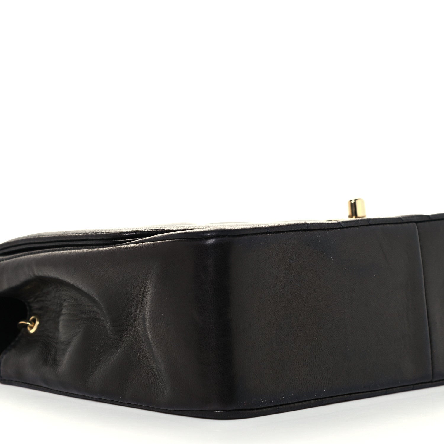 Chanel Lambskin Quilted Small Single Flap Black 8 of 9