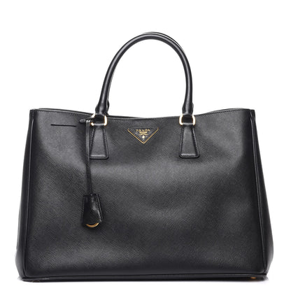 Prada Saffiano Lux Large Tote Black 1 of 7