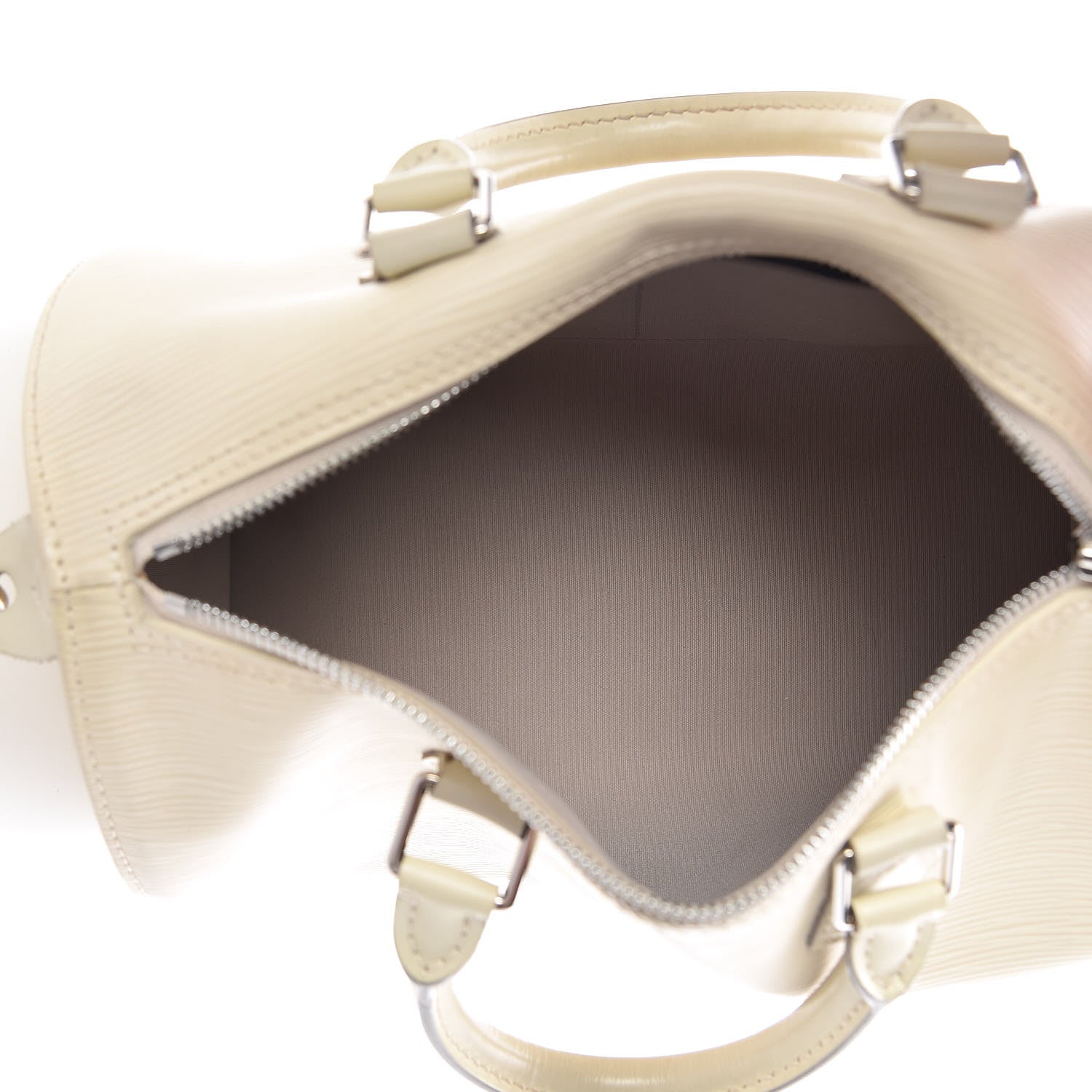 Louis Vuitton Epi Speedy 25 Ivory 5 of 13