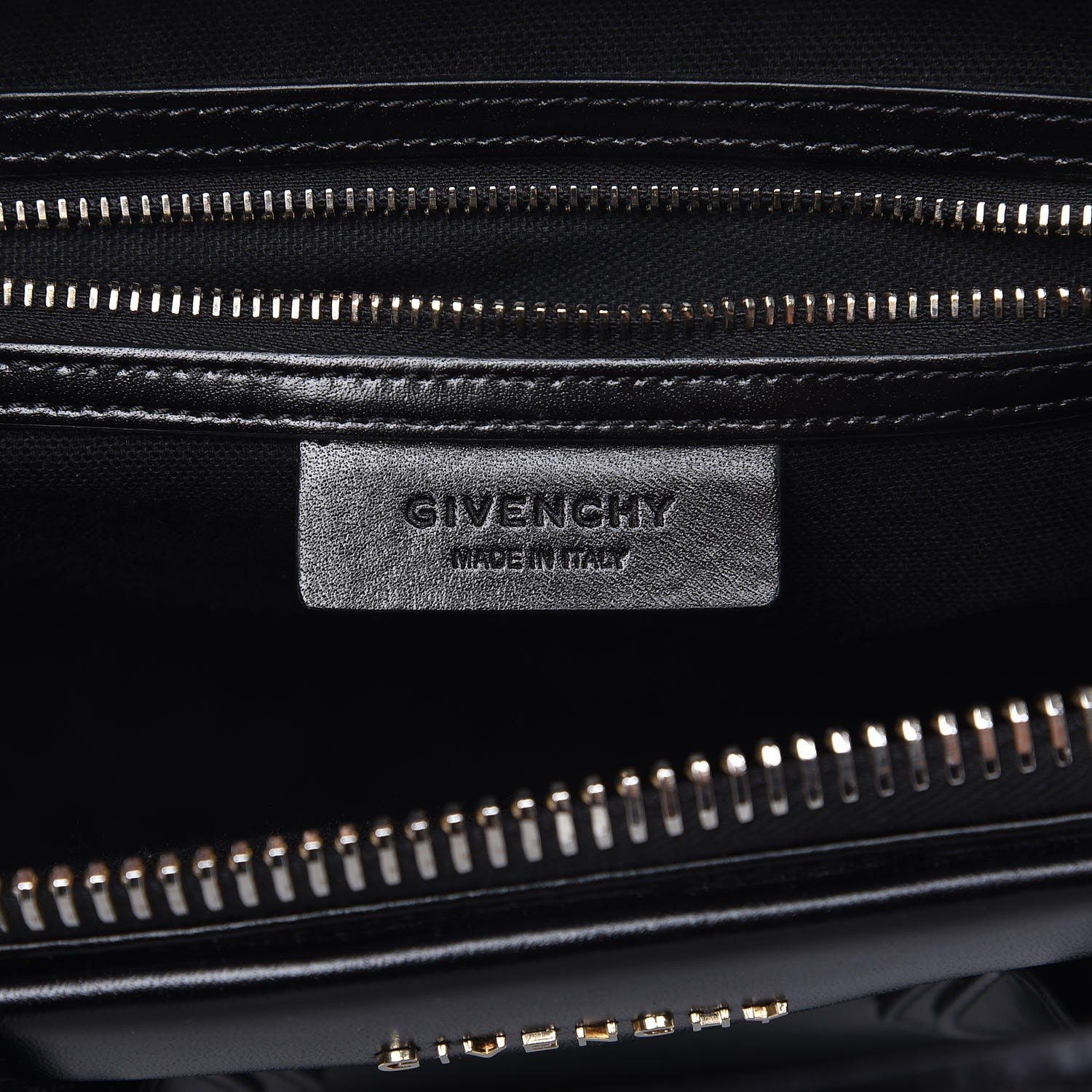 Givenchy Shiny Lord Calfskin Medium Antigona Black 6 of 13