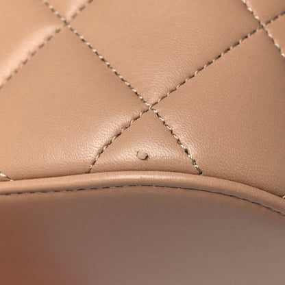 Chanel Lambskin Quilted Trendy Vanity Case Beige 12 of 16
