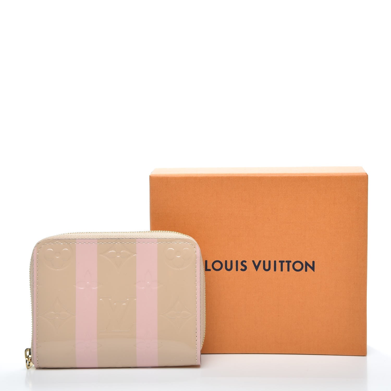 Louis Vuitton Vernis Rayures Zippy Coin Purse Dune 7 of 7