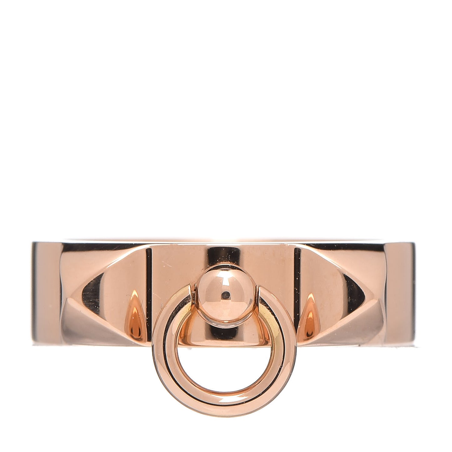 18K Rose Gold PM Collier De Chien Ring 52 6