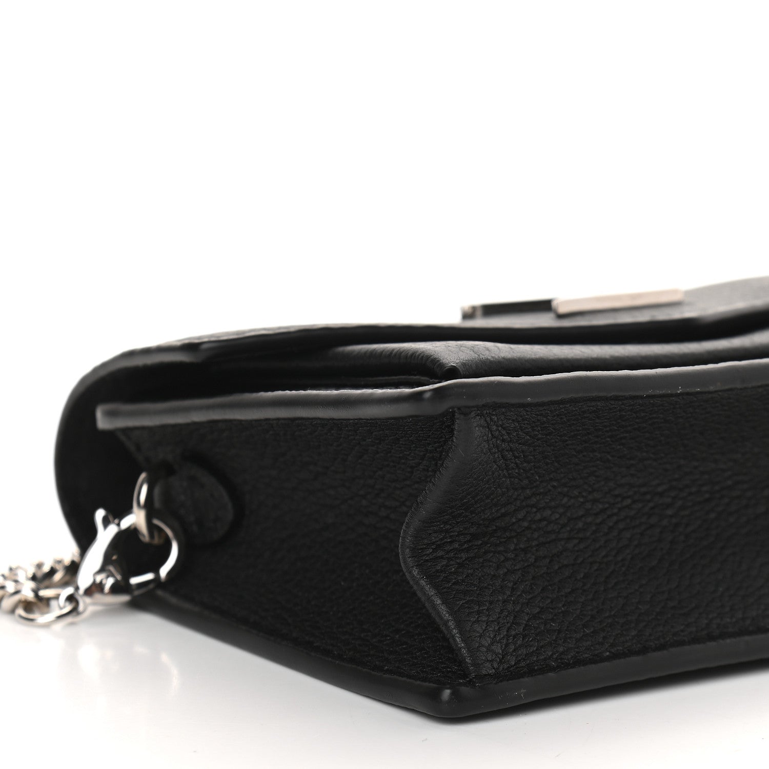 Louis Vuitton Soft Calfskin Mini My Lockme Chain Pochette Black 7 of 8