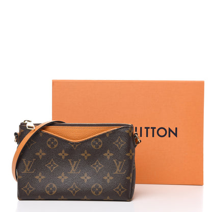Louis Vuitton Monogram Pallas Uniformes Crossbody Safran 9 of 9