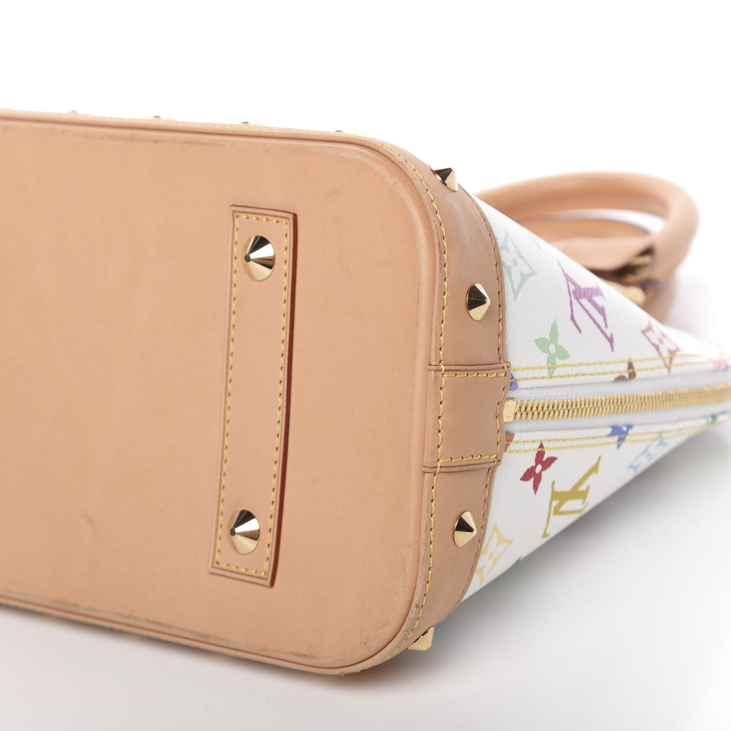 Monogram Multicolor Alma PM White