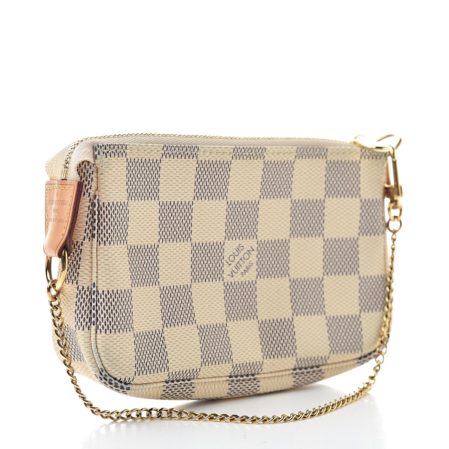 Louis Vuitton Damier Azur Mini Pochette Accessories 3 of 8
