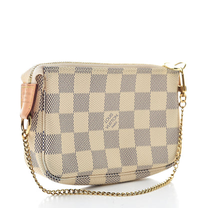 Louis Vuitton Damier Azur Mini Pochette Accessories 3 of 8