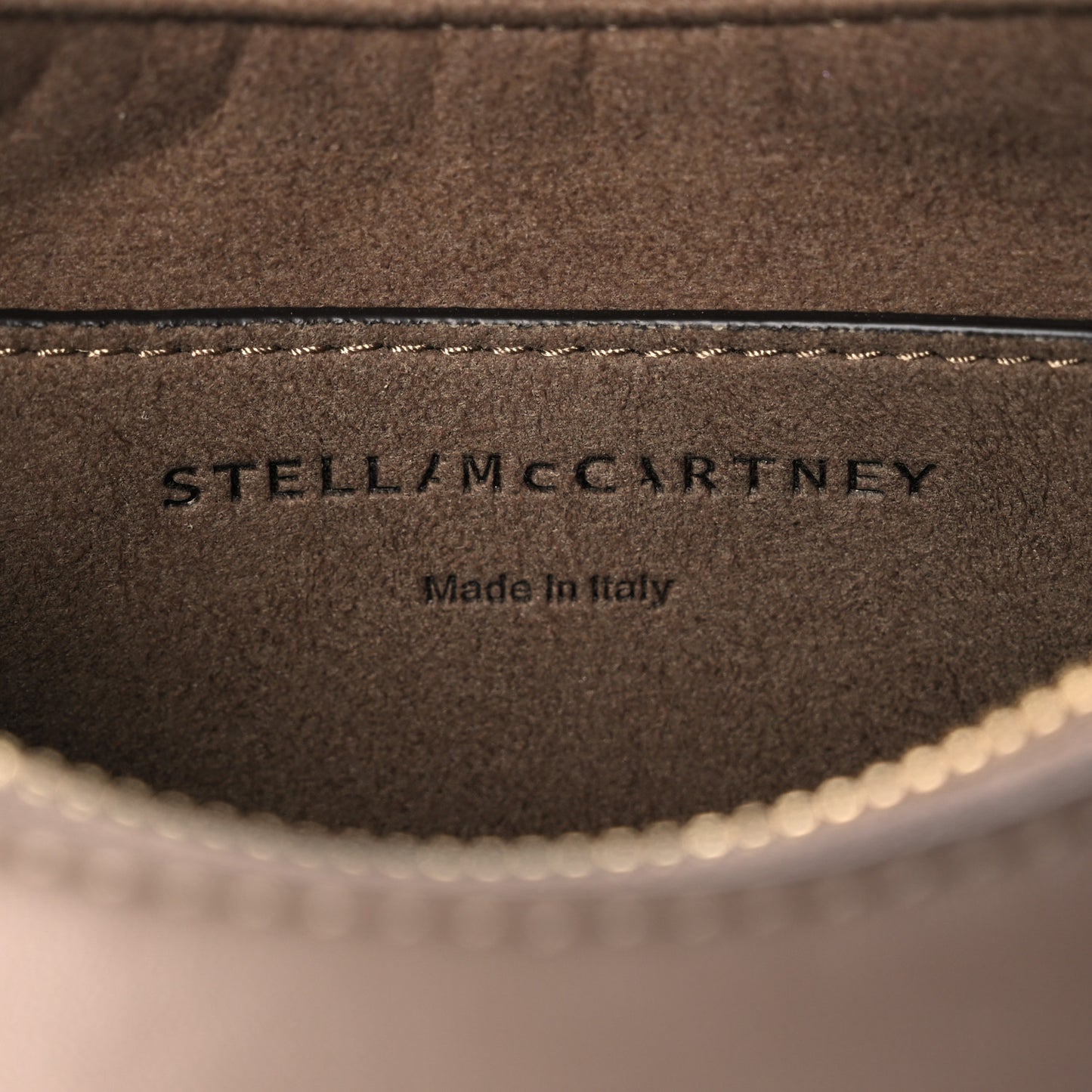 Eco Alter Nappa Perforated Logo Small Hobo Moss