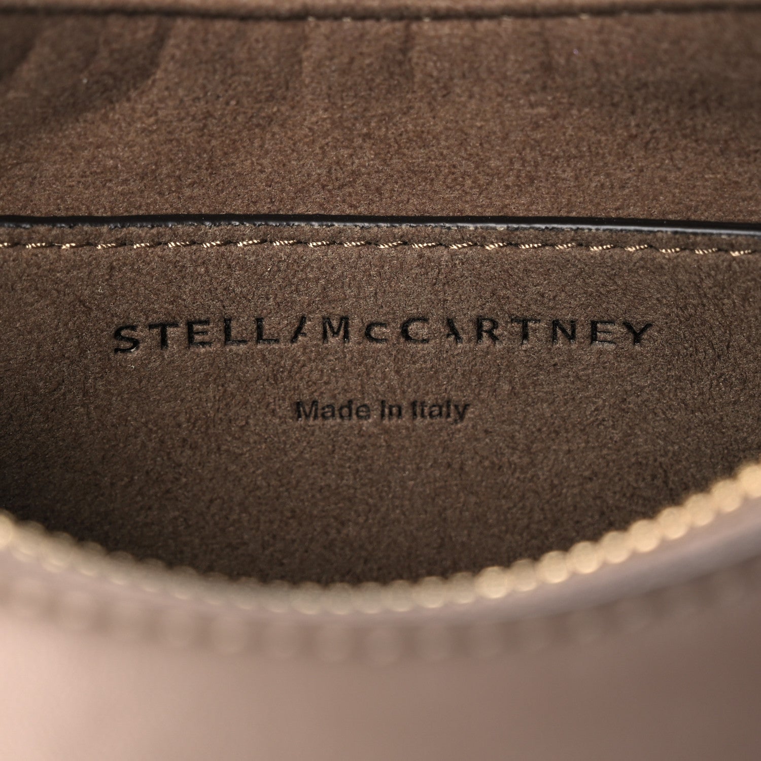 Stella McCartney Eco Alter Nappa Perforated Logo Small Hobo Moss 6 of 10