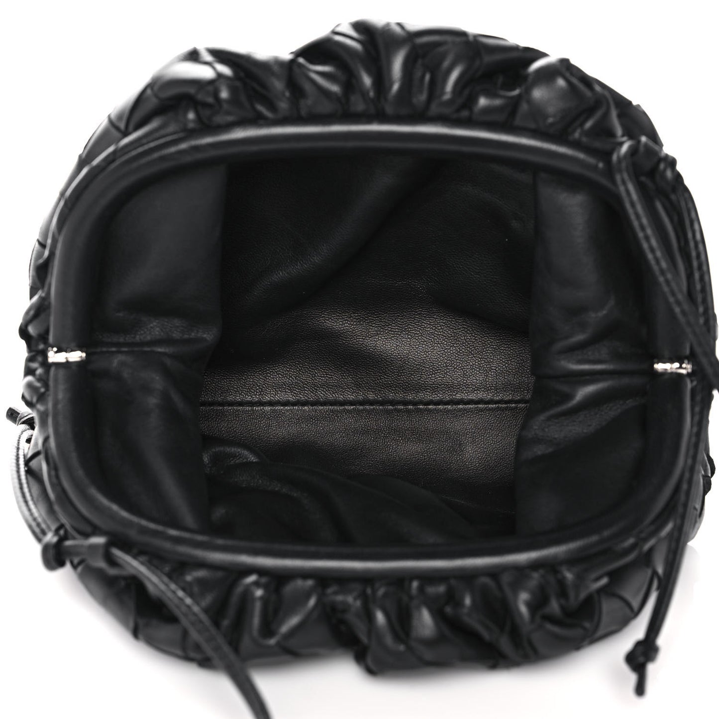 Nappa Intrecciato The Mini Pouch Black