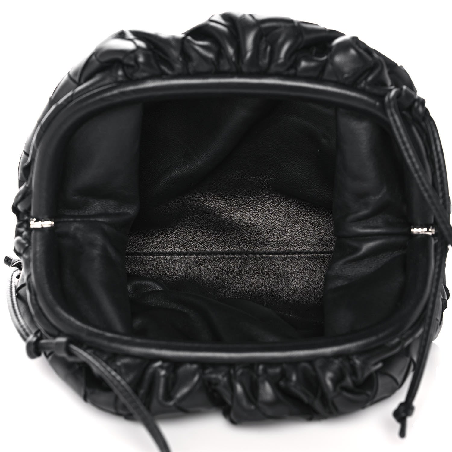 Bottega Veneta Nappa Intrecciato The Mini Pouch Black 5 of 14