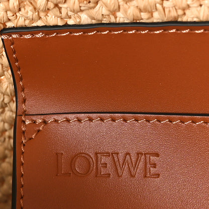 Loewe Raffia Medium Paula's Ibiza Logo Tote Natural Tan 6 of 10