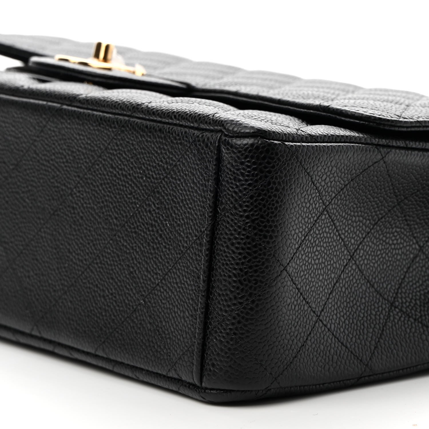 Chanel Caviar Quilted Maxi Double Flap Black 8 of 8