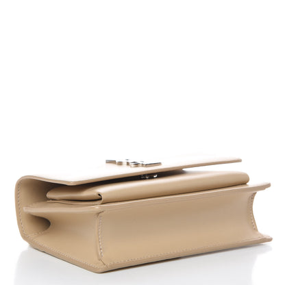 Saint Laurent Calfskin Monogram Sunset Chain Wallet Nude Powder 4 of 11