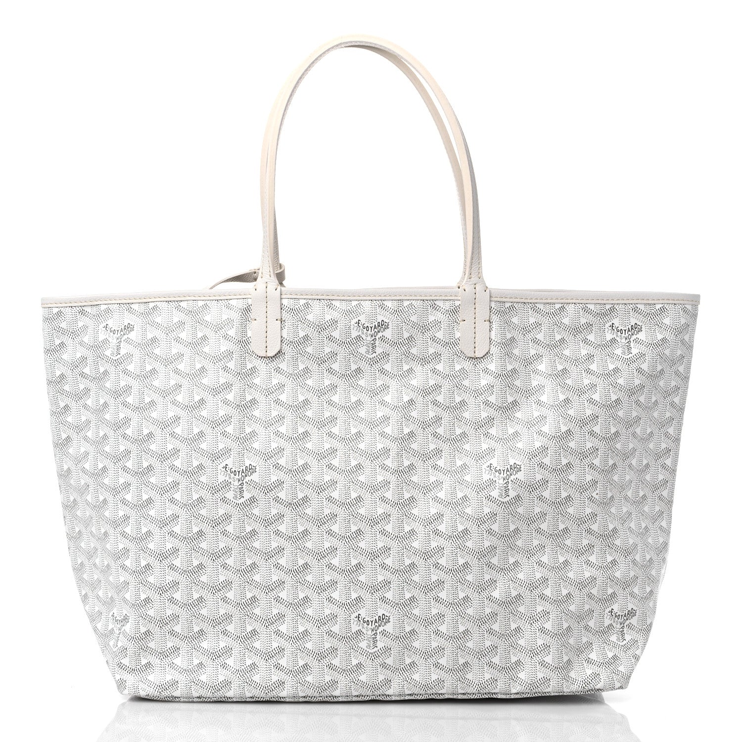 Goyard Goyardine Saint Louis PM White 3 of 9