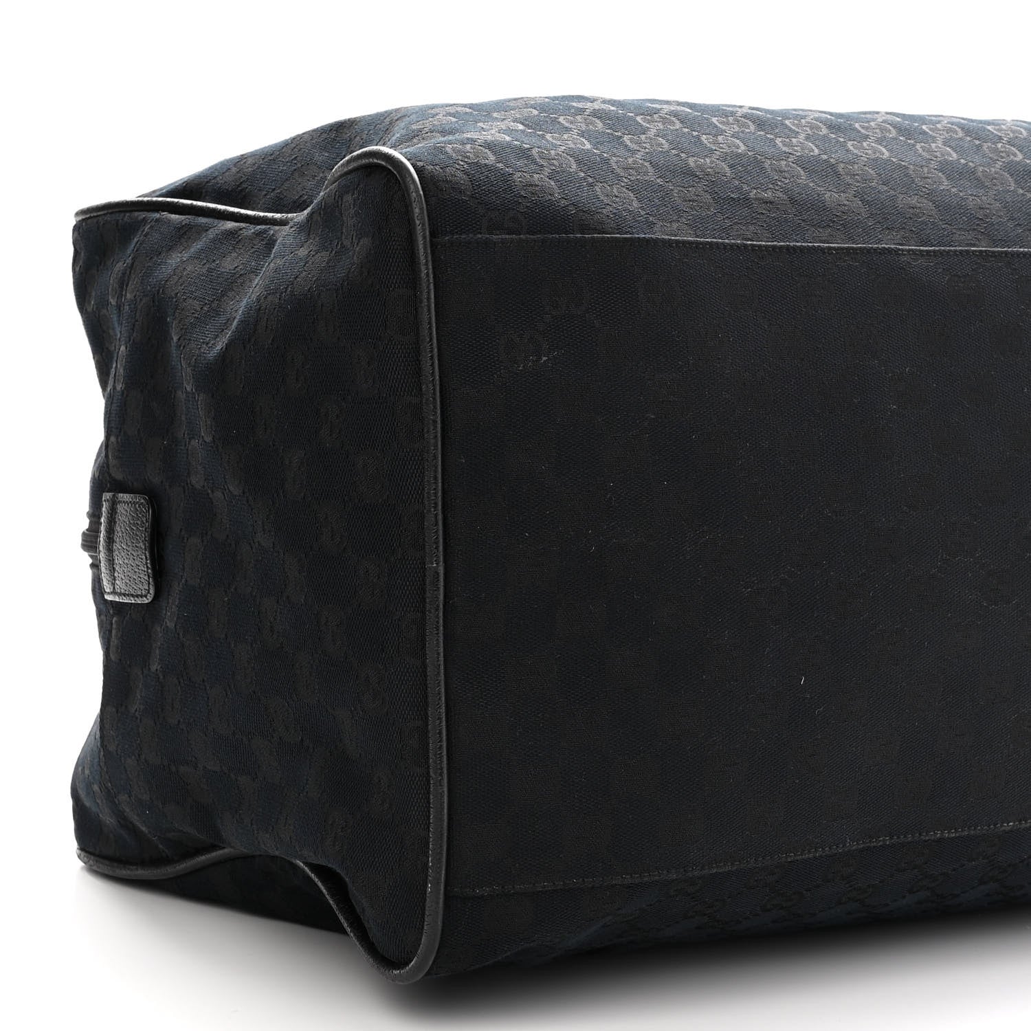 Gucci GG Monogram Web Medium Collapsible Carry On Duffle Black 7 of 8