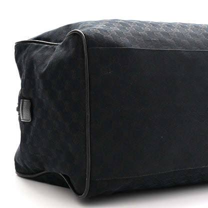 Gucci GG Monogram Web Medium Collapsible Carry On Duffle Black 7 of 8