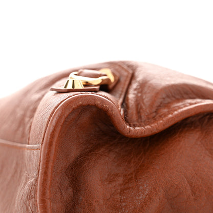 Balenciaga Agneau Classic Gold Hardware City Marron Cognac 11 of 12