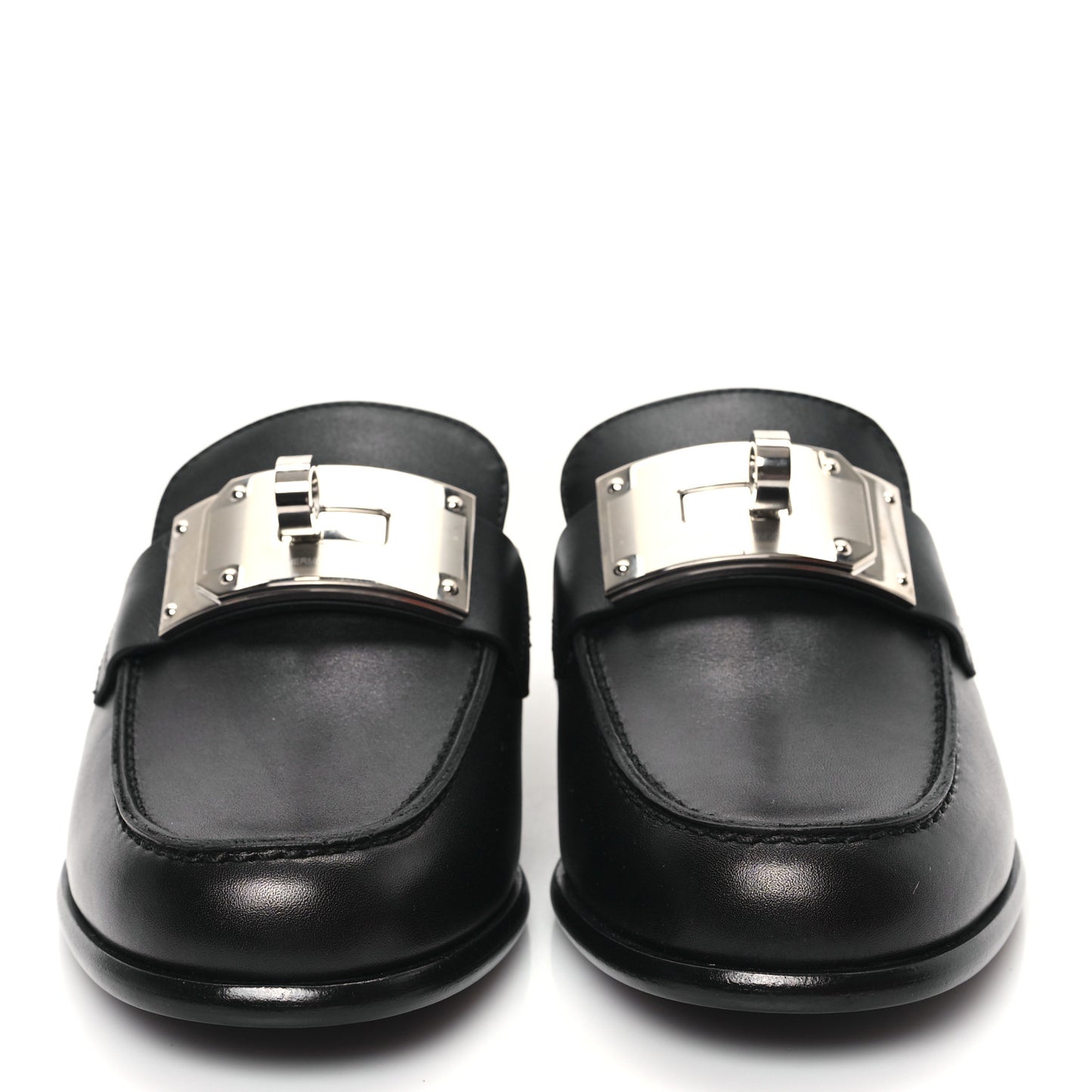 Calfskin Iota Mules 37 Black