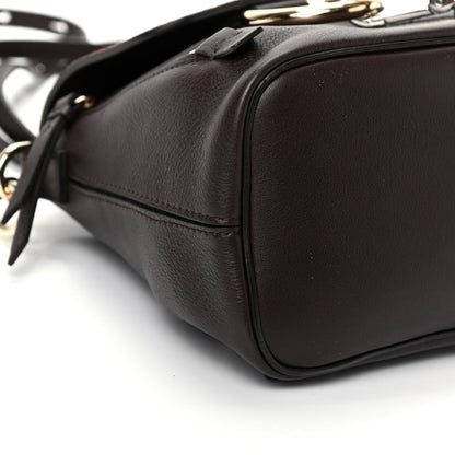 Chloe Suede Calfskin Mini Faye Backpack Carbon Brown 6 of 9