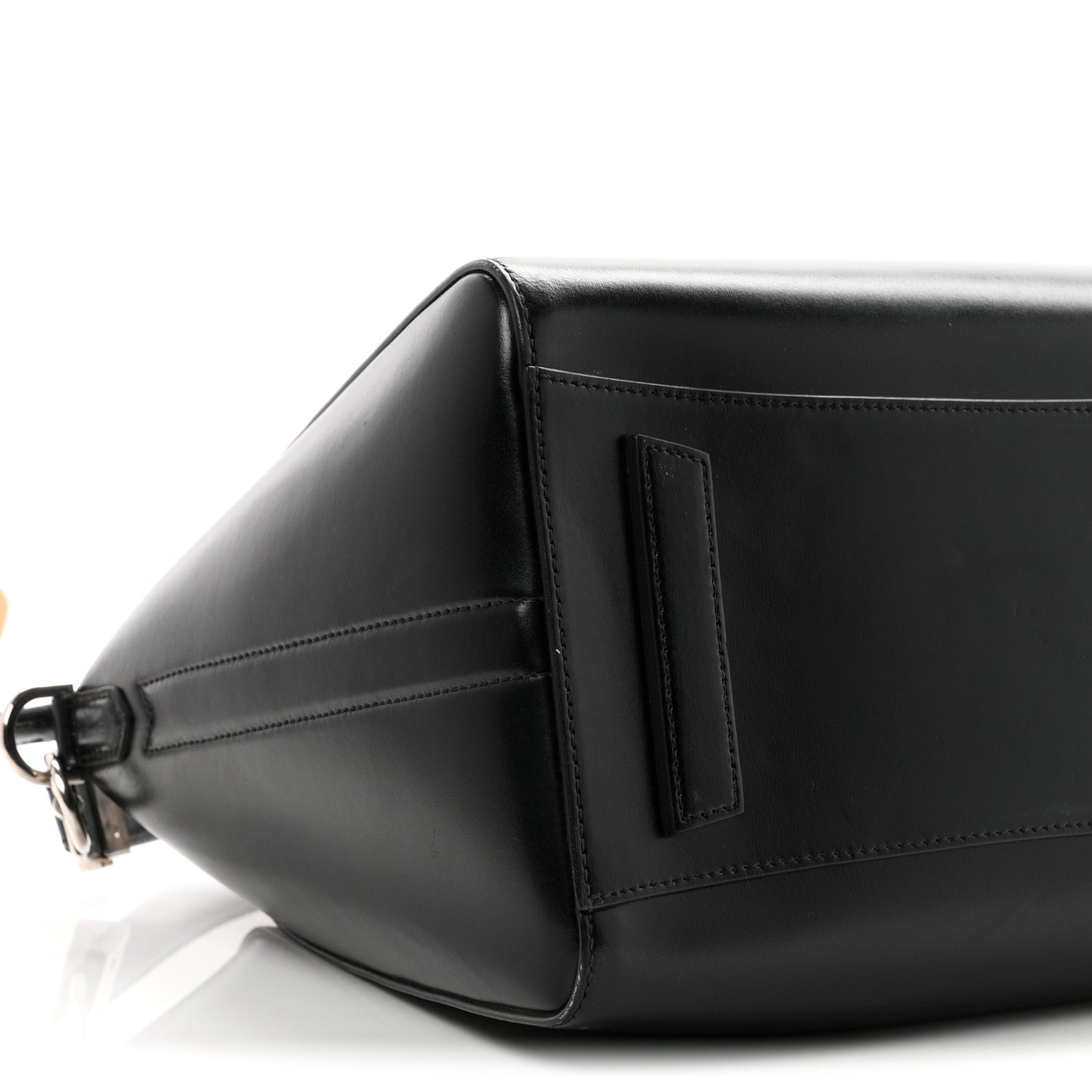 Shiny Lord Calfskin Medium Antigona Black