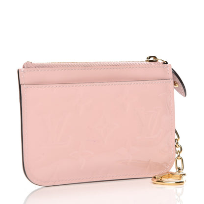 Louis Vuitton Vernis Key Pouch Rose Ballerine 3 of 8