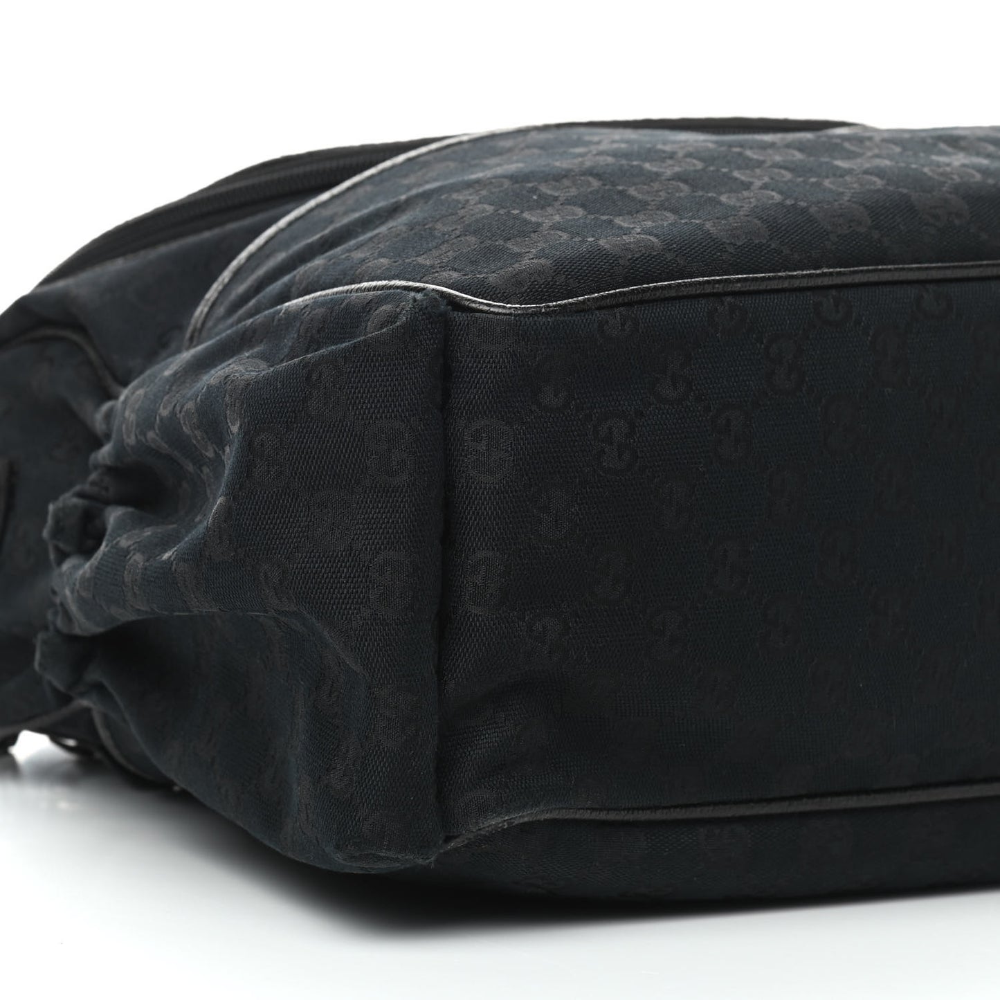 Monogram Large Diaper Bag Black