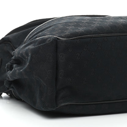Gucci Monogram Large Diaper Bag Black 8 of 14