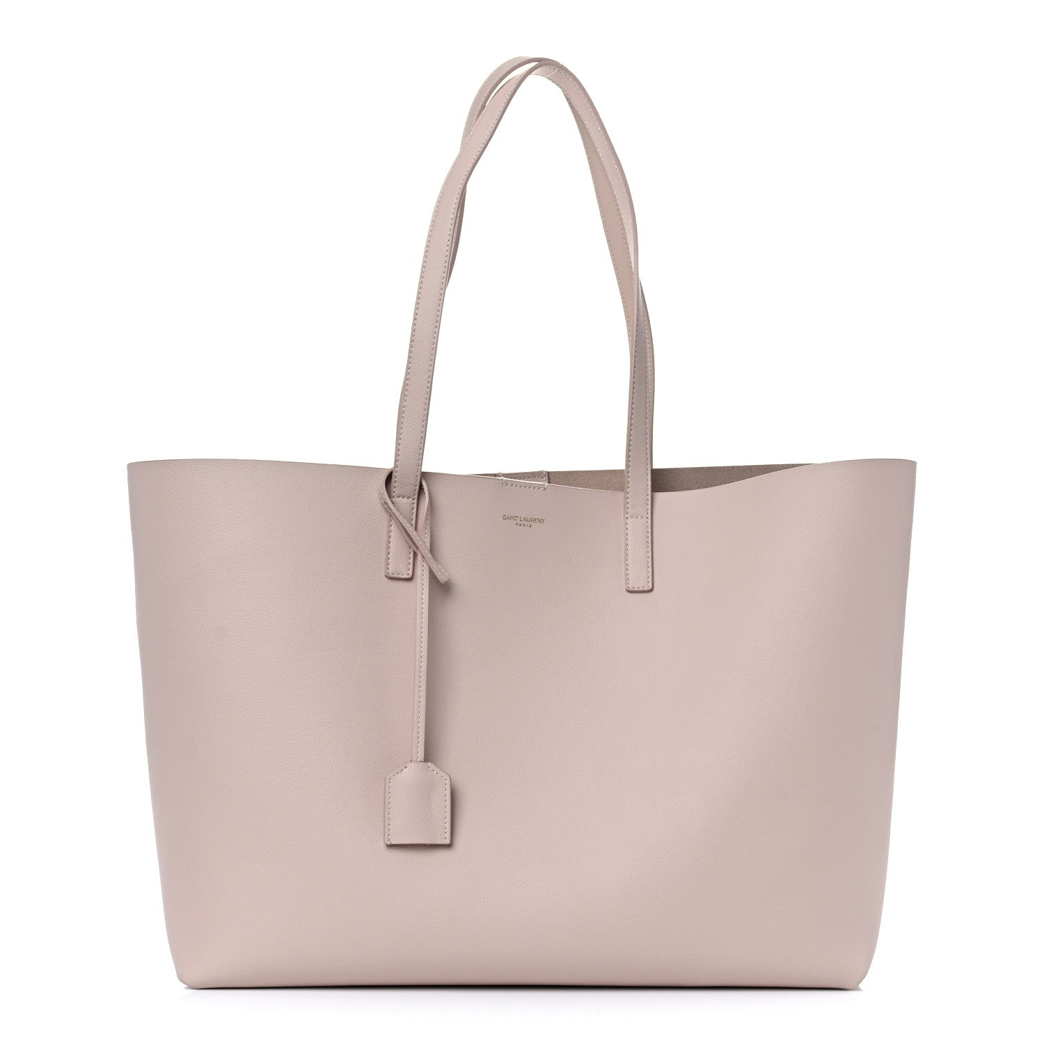 Saint Laurent Calfskin Large Shopping Tote Pale Blush 3 of 10